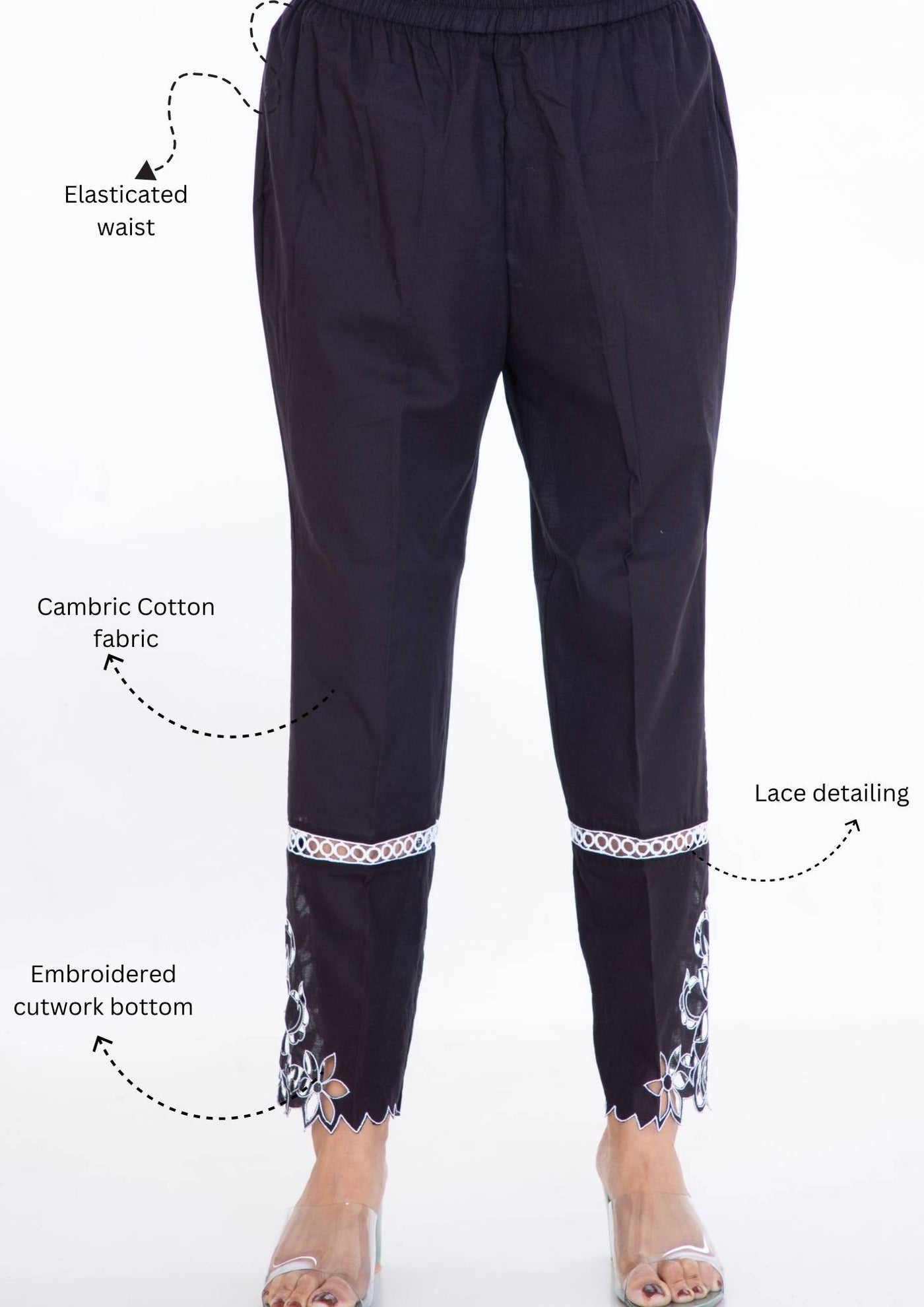 Work pants - Edelrid - anti-cut / high-visibility / cotton